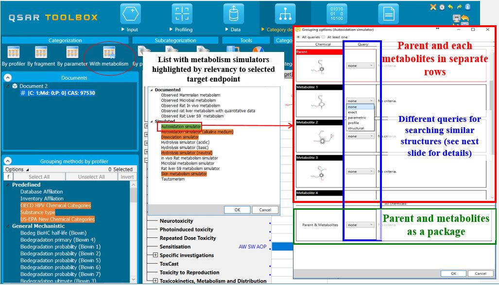 define with metab47 - Grouping